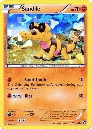 Sandile (Cracked Ice Holo) #63 – Miscellaneous Cards & Products