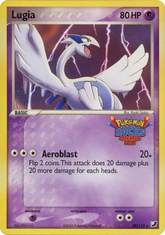 Lugia (Pokemon Rocks America) #29 – Miscellaneous Cards & Products