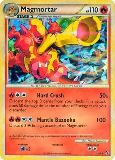 Magmortar (Cracked Ice Holo) #2 – Miscellaneous Cards & Products