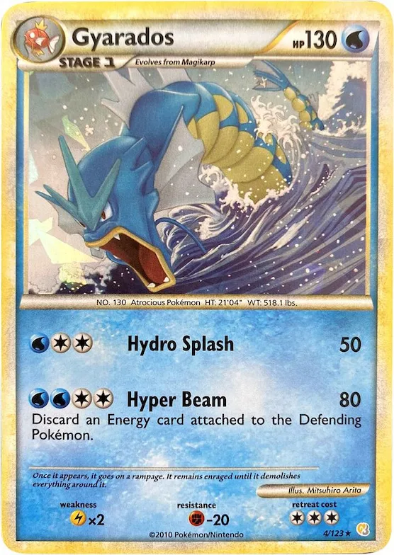 Gyarados (Cracked Ice Holo) #4 – Miscellaneous Cards & Products
