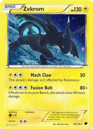 Zekrom (Cosmos Holo) #39 – Miscellaneous Cards & Products