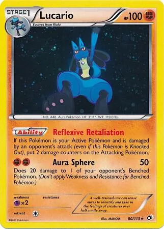 Lucario (Cosmos Holo) #80 – Miscellaneous Cards & Products