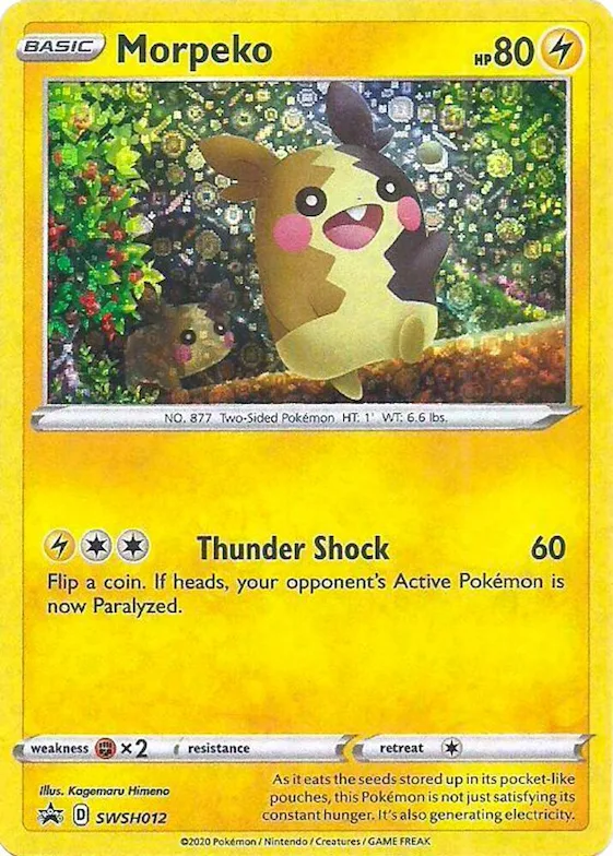 Morpeko - SWSH012 (General Mills Promo) #swsh12 – Miscellaneous Cards & Products