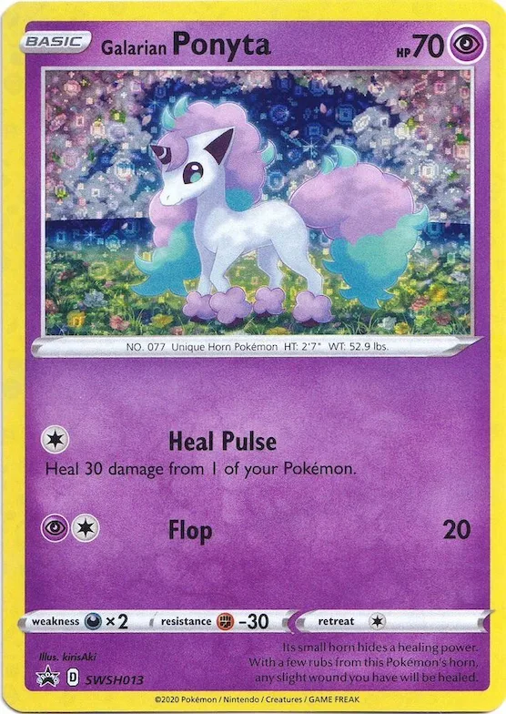 Galarian Ponyta - SWSH013 (General Mills Promo) #swsh13 – Miscellaneous Cards & Products