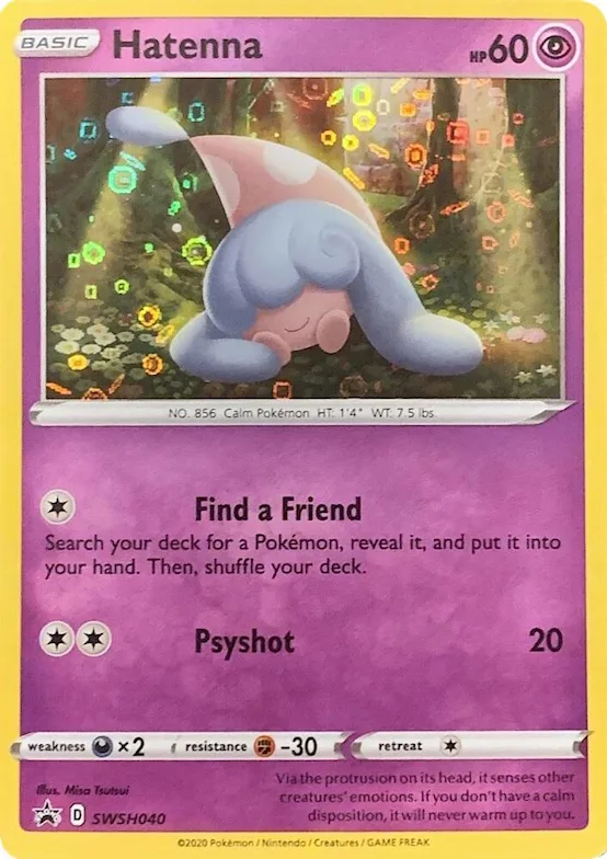 Hatenna - SWSH040 (General Mills Promo) #swsh40 – Miscellaneous Cards & Products