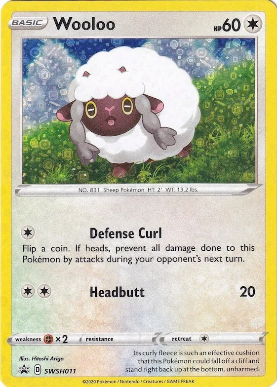 Wooloo - SWSH011 (General Mills) #swsh11 – Miscellaneous Cards & Products