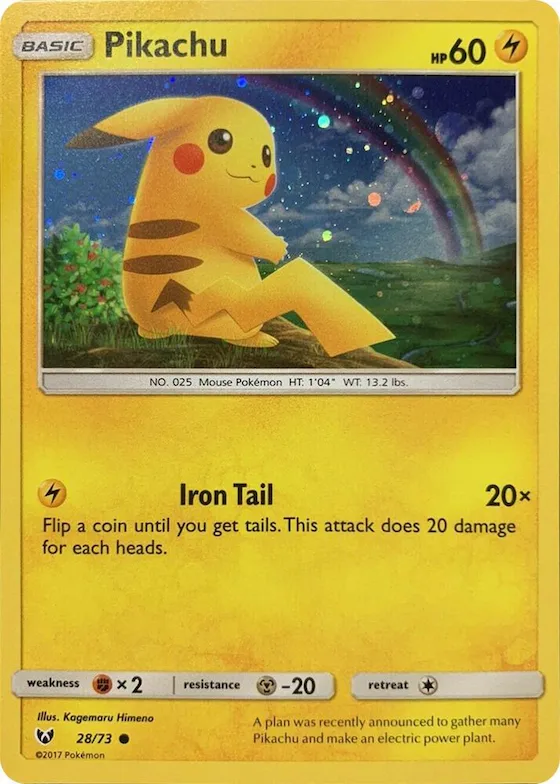 Pikachu (Cosmos Holo) #28 – Miscellaneous Cards & Products