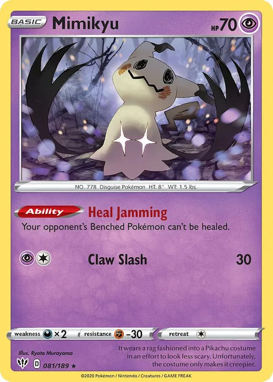 Mimikyu (Cosmos Holo) #81 – Miscellaneous Cards & Products