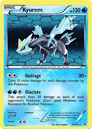 Kyurem (Cosmos Holo) #34 – Miscellaneous Cards & Products