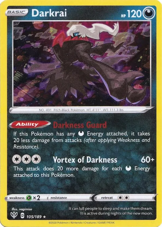 Darkrai (Cosmos Holo) #105 – Miscellaneous Cards & Products