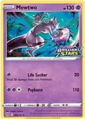 Mewtwo (Brilliant Stars Stamped) #56 – Miscellaneous Cards & Products