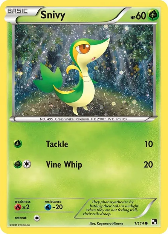 Snivy (Cosmos Holo) #1 – Miscellaneous Cards & Products