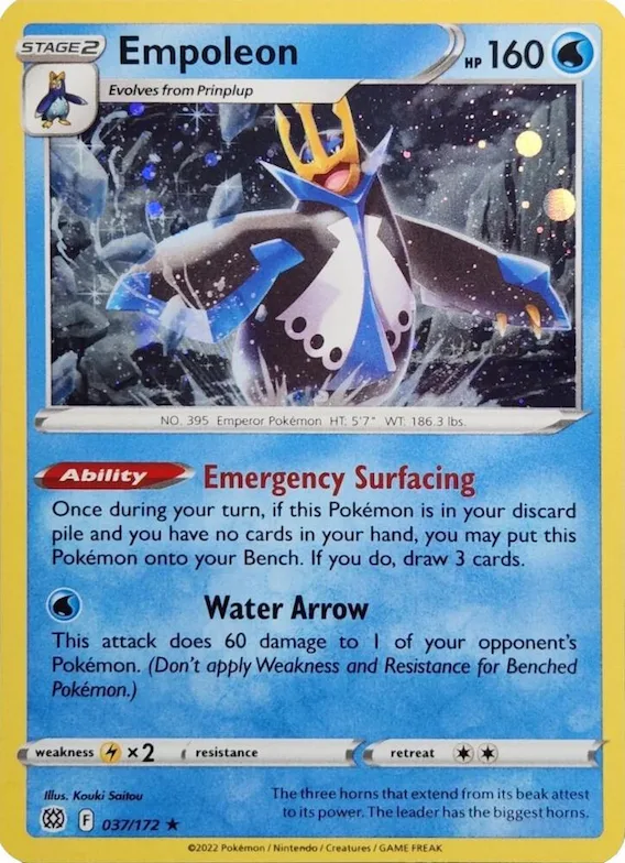 Empoleon (Cosmos Holo) #37 – Miscellaneous Cards & Products