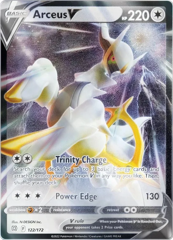 Arceus V (Metal Card) #122 – Miscellaneous Cards & Products