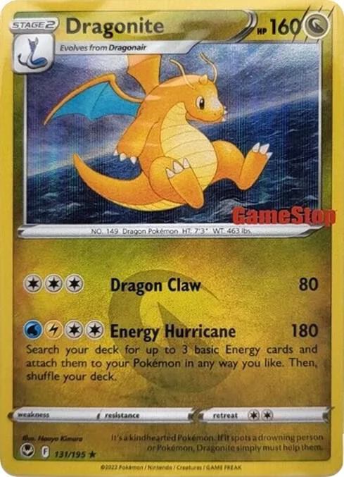 Dragonite (Gamestop Exclusive) #131 – Miscellaneous Cards & Products