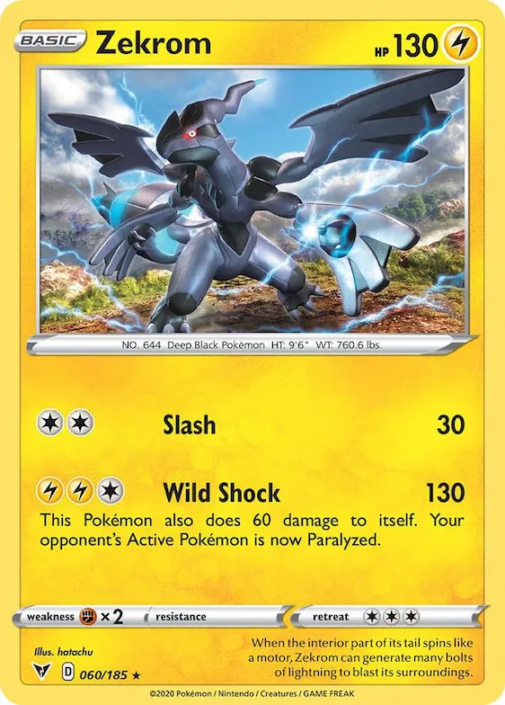 Zekrom (Cosmos Holo) #60 – Miscellaneous Cards & Products
