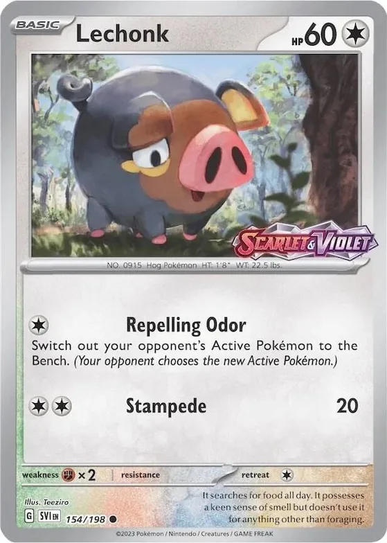 Lechonk (Store Promo) #154 – Miscellaneous Cards & Products
