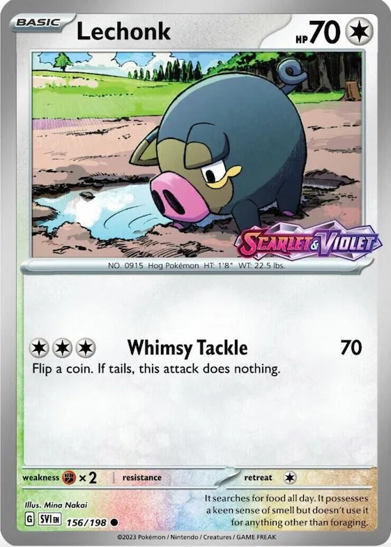 Lechonk (Best Buy Exclusive) #156 – Miscellaneous Cards & Products