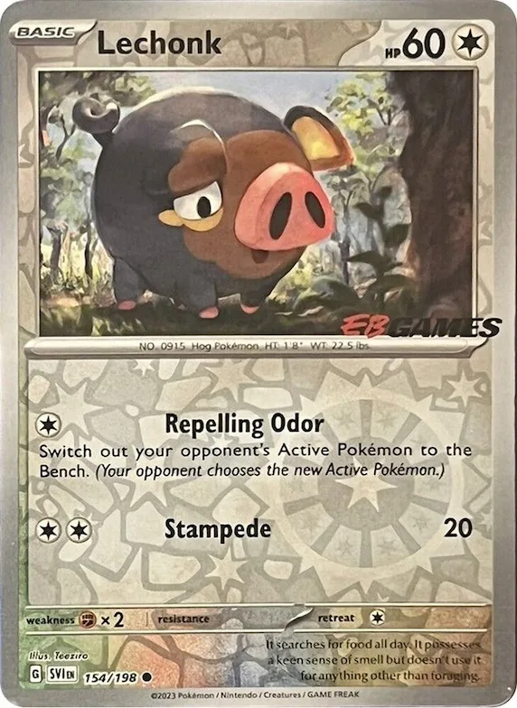 Lechonk (EB Games Promo) #154 – Miscellaneous Cards & Products