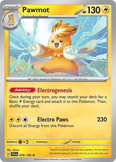 Pawmot (Line Holo) #76 – Miscellaneous Cards & Products