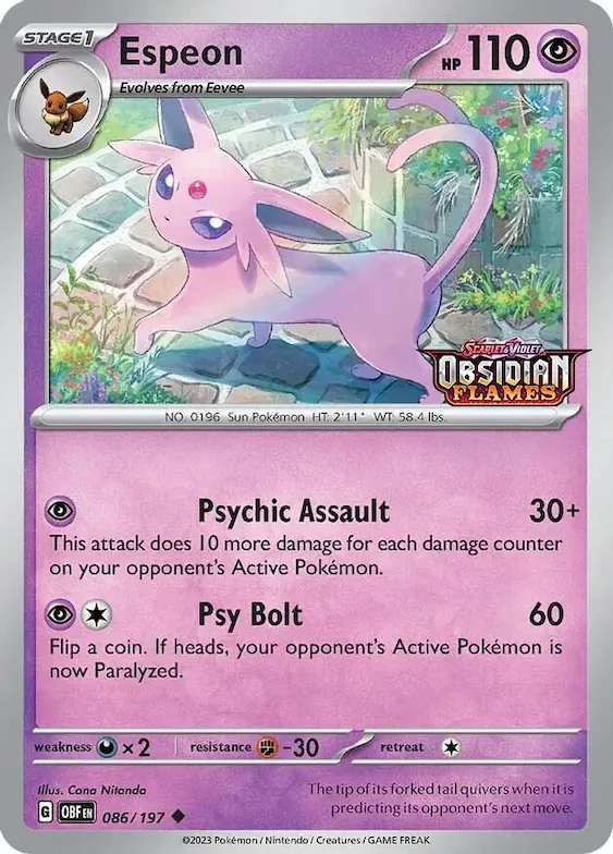 Espeon (Best Buy Exclusive) #86 – Miscellaneous Cards & Products