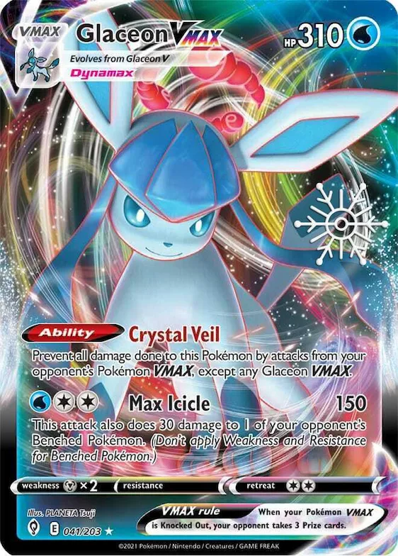 Glaceon VMAX (Holiday Calendar) #41 – Miscellaneous Cards & Products
