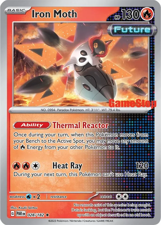 Iron Moth (Gamestop Promo) #28 – Miscellaneous Cards & Products