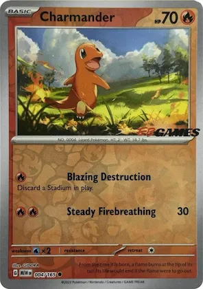 Charmander (EBGames Exclusive) #4 – Miscellaneous Cards & Products