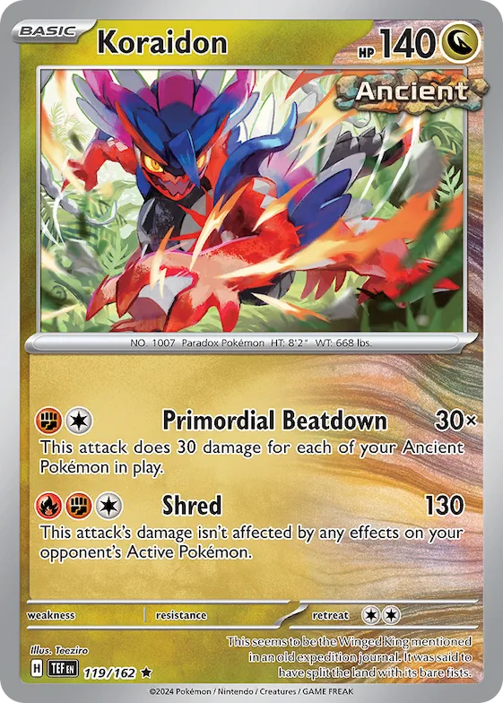 Koraidon (EB Games Promo) #119 – Miscellaneous Cards & Products