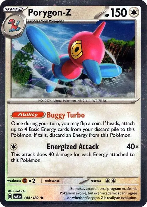 Porygon-Z (Cosmos Holo) #144 – Miscellaneous Cards & Products