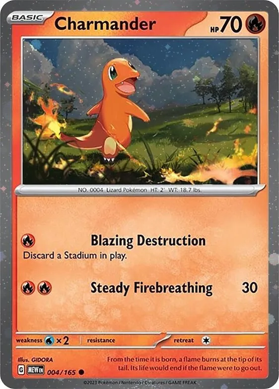Charmander (Cosmos Holo) #4 – Miscellaneous Cards & Products