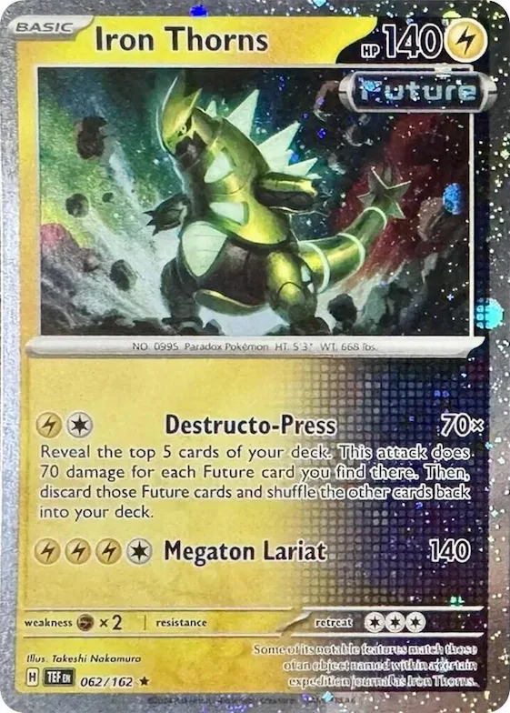 Iron Thorns (Cosmos Holo) #62 – Miscellaneous Cards & Products