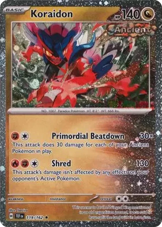 Koraidon (Cosmos Holo) #119 – Miscellaneous Cards & Products