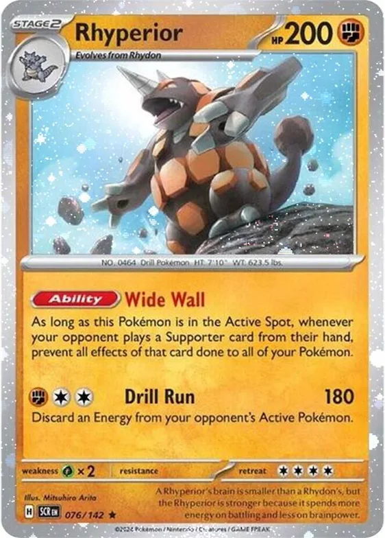 Rhyperior (Cosmos Holo) #76 – Miscellaneous Cards & Products