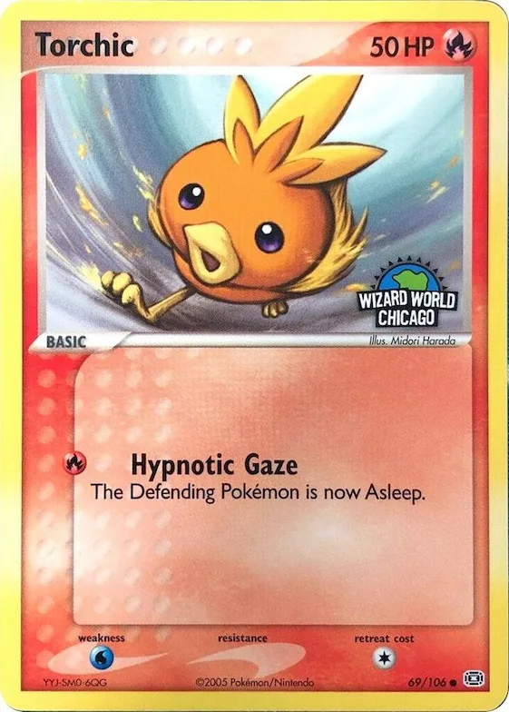 Torchic (Wizard World Chicago) #69 – Miscellaneous Cards & Products