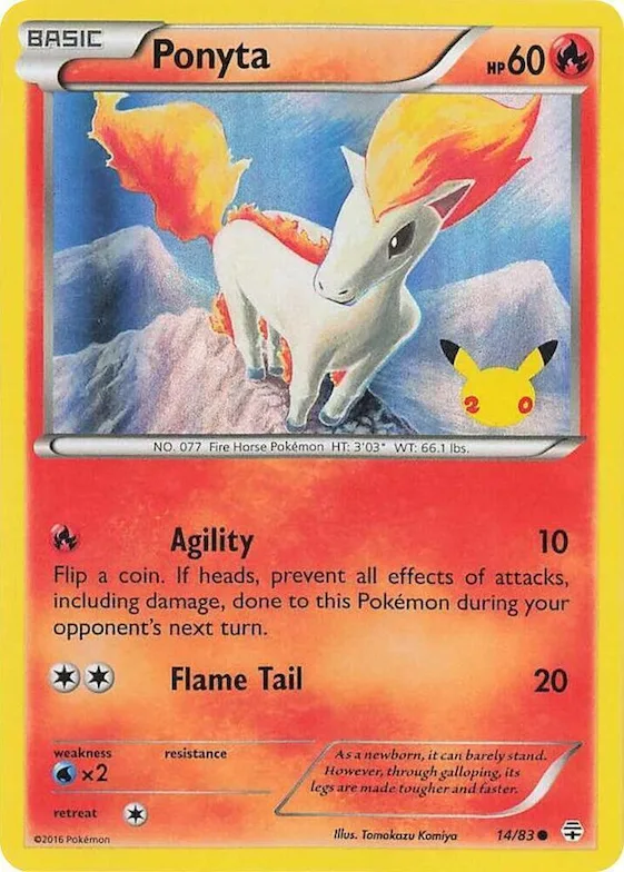 Ponyta (UK Exclusive Promo) #14 – Miscellaneous Cards & Products