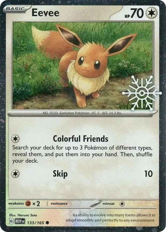Eevee (Holiday Calendar) #133 – Miscellaneous Cards & Products