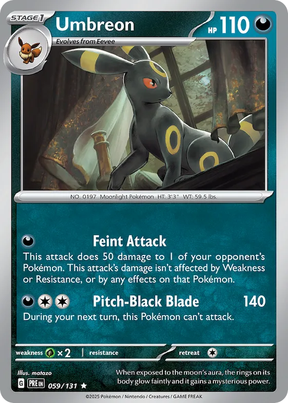 Umbreon - 059 (Cosmos Holo) #59 – Miscellaneous Cards & Products