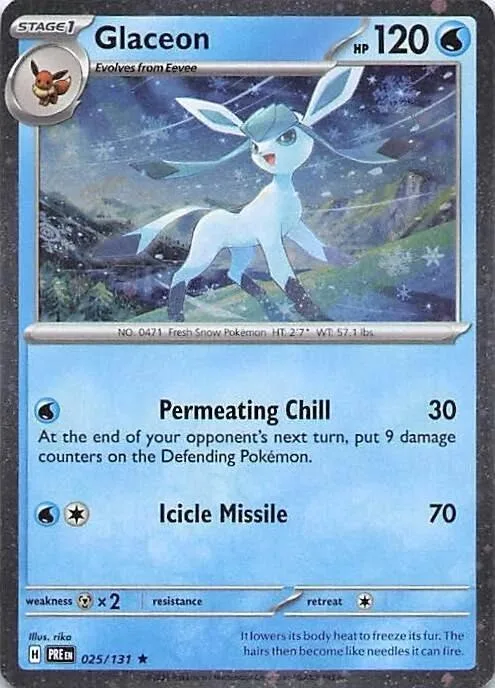 Glaceon (Cosmos Holo) #25 – Miscellaneous Cards & Products