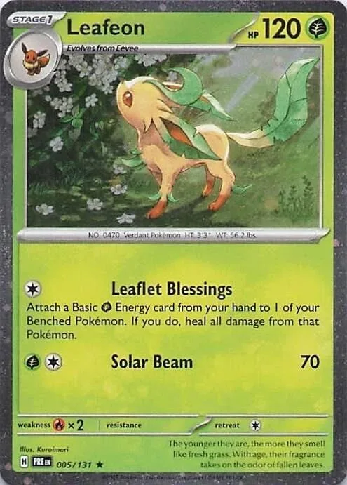 Leafeon (Cosmos Holo) #5 – Miscellaneous Cards & Products