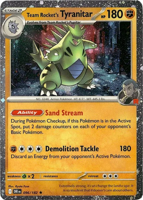 Team Rocket's Tyranitar (Cosmos Holo) #96 – Miscellaneous Cards & Products