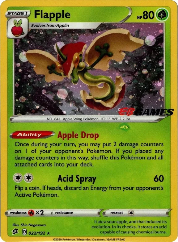 Flapple (EB Games Exclusive APAC) #22 – Miscellaneous Cards & Products