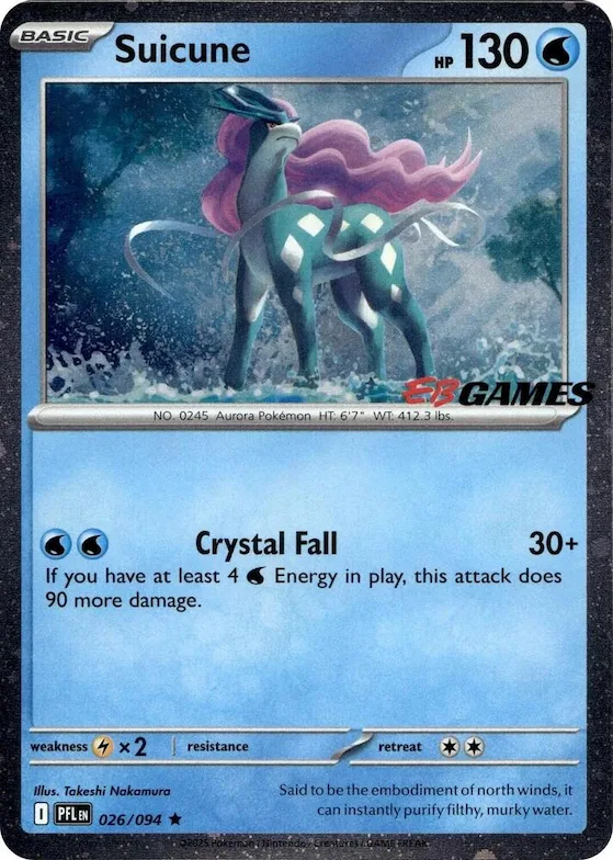 Suicune (EB Games Exclusive) #26 – Miscellaneous Cards & Products