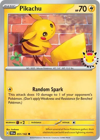 Pikachu (Pokemon Day 2026) #51 – Miscellaneous Cards & Products