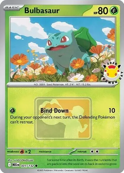 Bulbasaur (Pokemon Day 2026) #1 – Miscellaneous Cards & Products