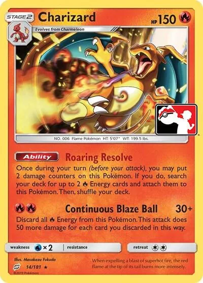 Charizard (Library Exclusive) #14 – Miscellaneous Cards & Products