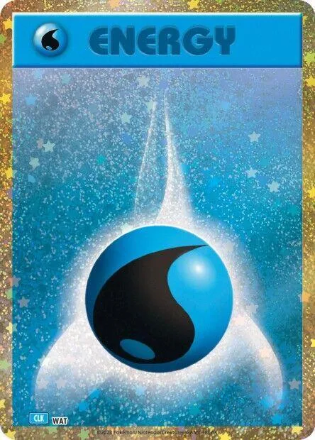 Basic Water Energy #33 – Pokemon TCG Classic: Blastoise
