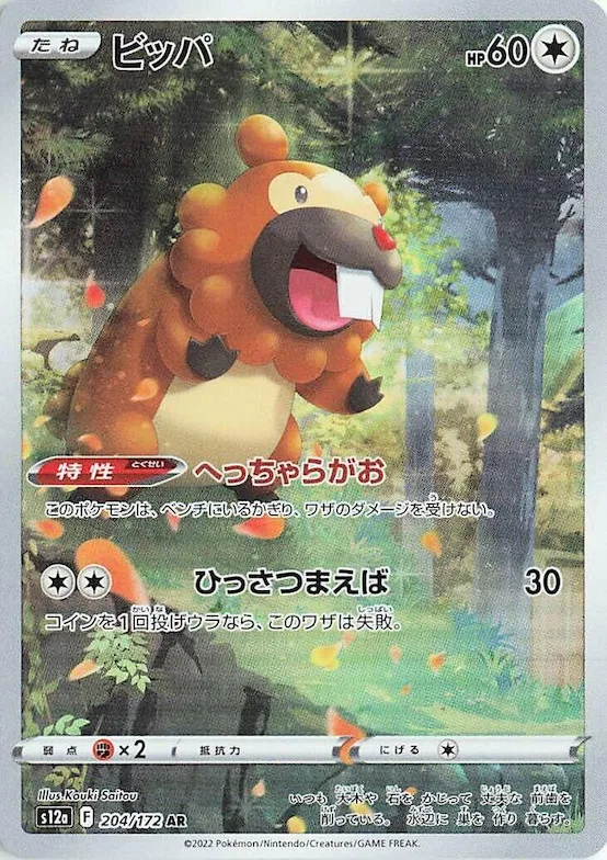 Bidoof #204 – VSTAR Universe
