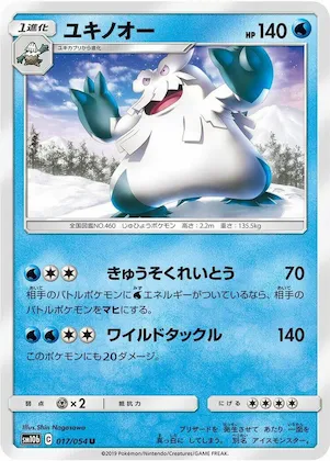 Abomasnow #17 – Sky Legend