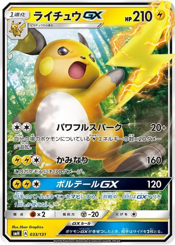 Raichu GX #33 – GX Starter Decks